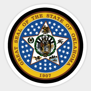 Seal of Oklahoma Sticker